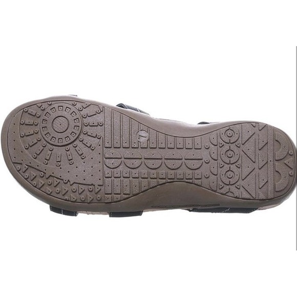 Bearpaw Kai II Slip On Sandals Black Womens 12 New‎ 2666W - Picture 4 of 5